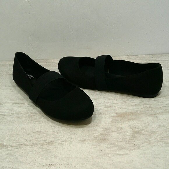 Seychelles Margot Black Comfort Minimalist Ballet Flat   Size 7.5 Wide - Picture 1 of 13